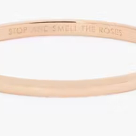 Kate Spade New York Stop and Smell The Roses Idiom Bangle - Picture 2 of 2
